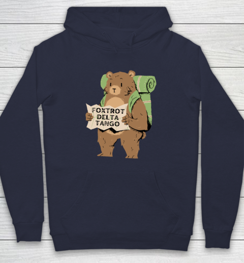 Bear Foxtrots Deltas Tangos Funny Hoodie 2