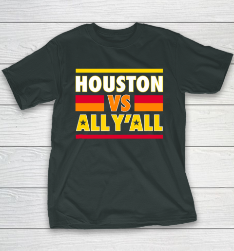 Houston Vs. All Y'all  Houston Baseball Youth T-Shirt 3