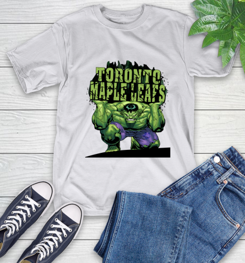 Toronto Maple Leafs NHL Hockey Incredible Hulk Marvel Avengers Sports T-Shirt 12