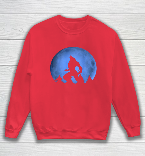 Werewolf Blue Moon wolf full moon on Halloween costume 2020 Sweatshirt 7