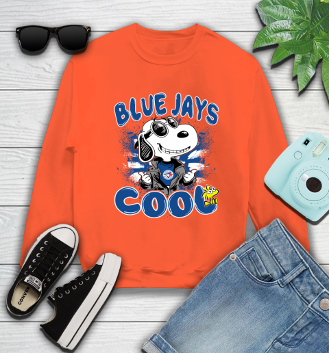 MLB Baseball Toronto Blue Jays Cool Snoopy Shirt Sweatshirt 3