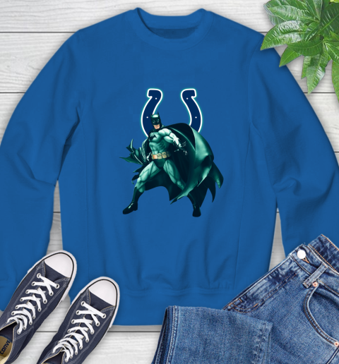 NFL Batman Football Sports Indianapolis Colts Sweatshirt 8