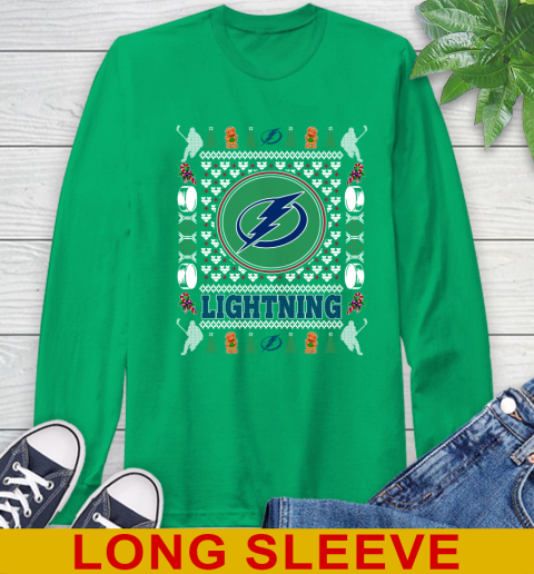 Tampa Bay Lightning Merry Christmas NHL Hockey Loyal Fan Long Sleeve T-Shirt 8