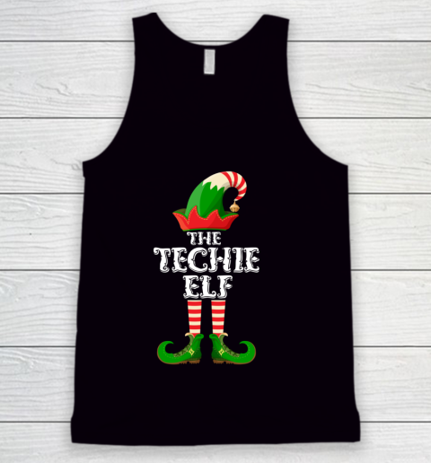 Techie Elf Funny Matching Family Group Christmas Gifts Tank Top
