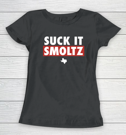 Suck It Smoltz Texas Women's T-Shirt