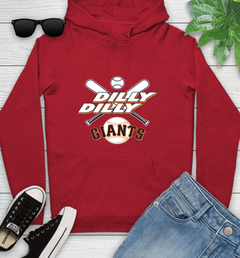 MLB San Francisco Giants Dilly Dilly Baseball Sports Youth Hoodie 11