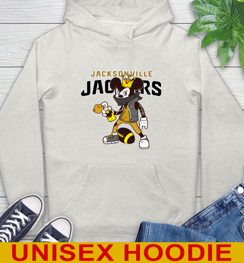 Jacksonville Jaguars NFL Football Mickey Peace Sign Sports Hoodie 12