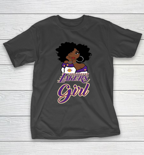 Los Angeles Lakers Girl NBA T Shirt Tee For Sports