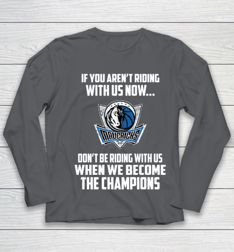 NBA Dallas Mavericks Basketball We Become The Champions Youth Long Sleeve 6