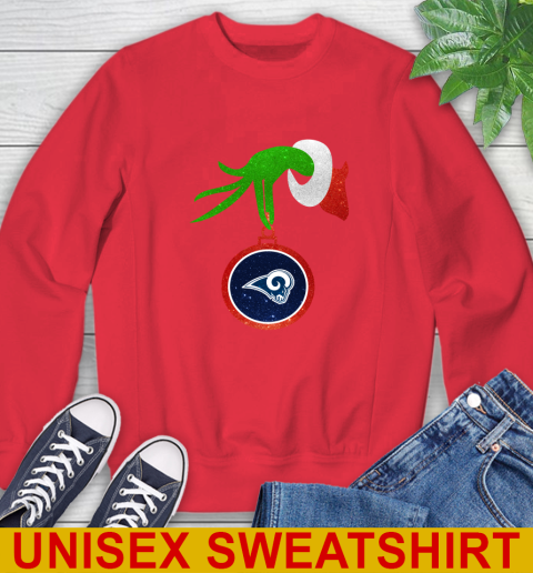 Los Angeles Rams Grinch Merry Christmas NFL Football Sweatshirt 10