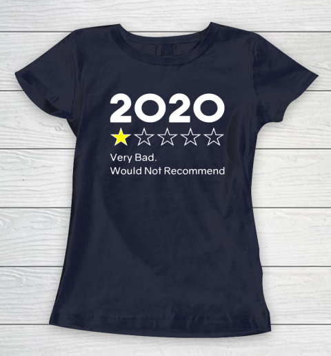 2020 One Star Very Bad Would Not Recommend Women's T-Shirt 2