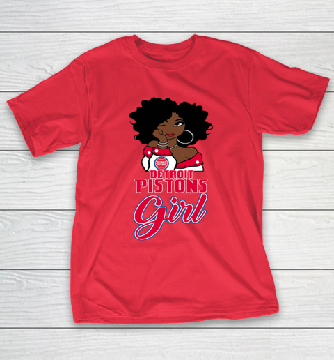 Detroit Pistons Girl NBA T-Shirt 10