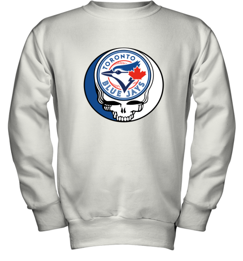 Toronto Blue Jays The Grateful Dead Baseball MLB Mashup Youth Sweatshirt
