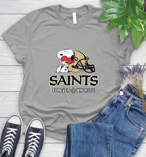 NFL The Peanuts Movie Snoopy Forever Win Or Lose Football New Orleans Saints 100