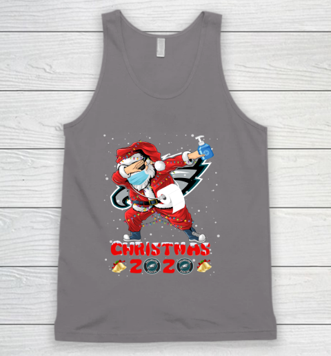 Philadelphia Eagles Funny Santa Claus Dabbing Christmas 2020 NFL Tank Top 6