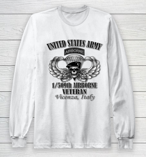 Veteran Shirt 1 509th Airborne Veteran Long Sleeve T-Shirt