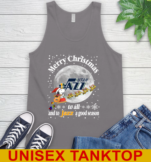 Utah Jazz Merry Christmas To All And To Jazz A Good Season NBA Basketball Sports Tank Top 6