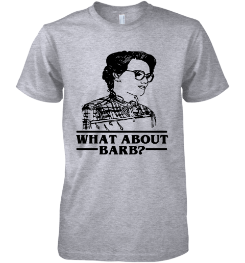 ndcv what about barb stranger things justice for barb shirts premium guys tee 5 front heather grey