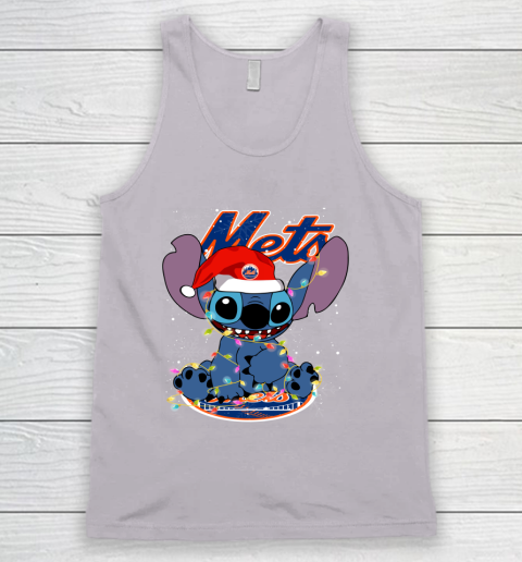 New York Mets MLB noel stitch Baseball Christmas Tank Top 2