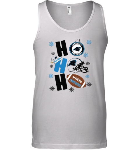 Carolina Panthers Hohoho Santa Claus Christmas Football NFL Tank Top
