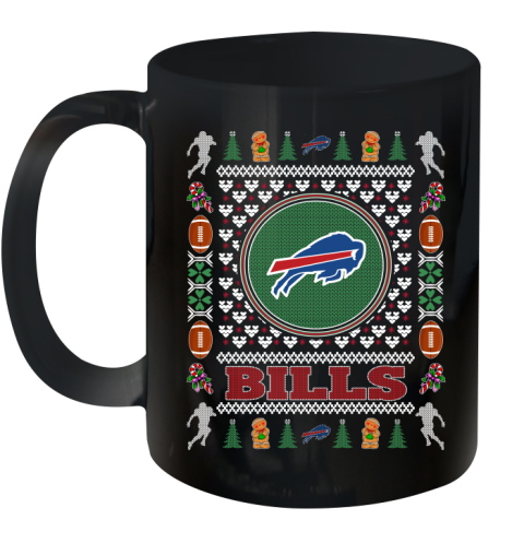 Buffalo Bills Merry Christmas NFL Football Loyal Fan Ceramic Mug 11oz