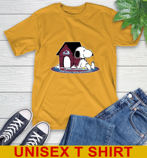 NHL Hockey Colorado Avalanche Snoopy The Peanuts Movie Shirt T-Shirt 3