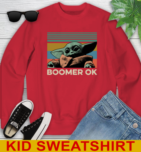 Baby Yoda Boomer OK Star Wars Vintage Shirts 115