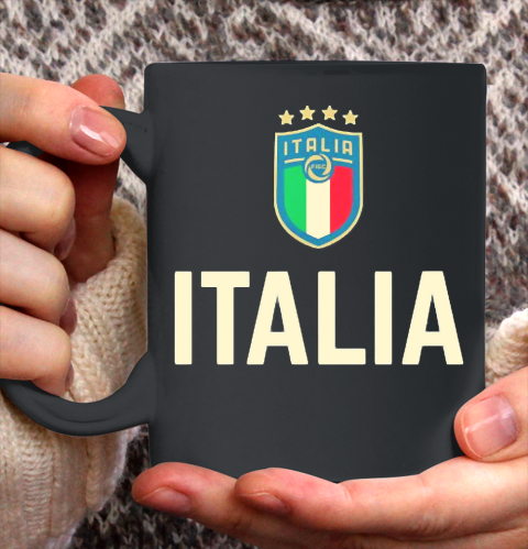 Italy Soccer Jersey 2020 2021 Euros Italia Football Team Ceramic Mug 11oz