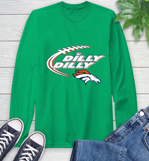 NFL Denver Broncos Dilly Dilly Football Sports Long Sleeve T-Shirt 7