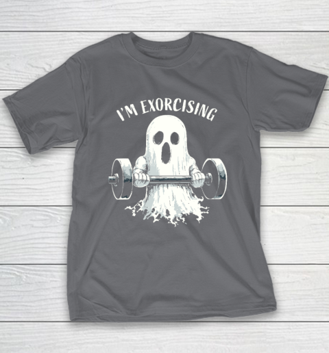 I'm Exorcising Funny Ghost Halloween Youth T-Shirt 5