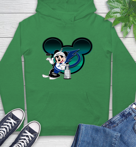 NHL Tampa Bay Lightning Stanley Cup Mickey Mouse Disney Hockey T Shirt Hoodie 8