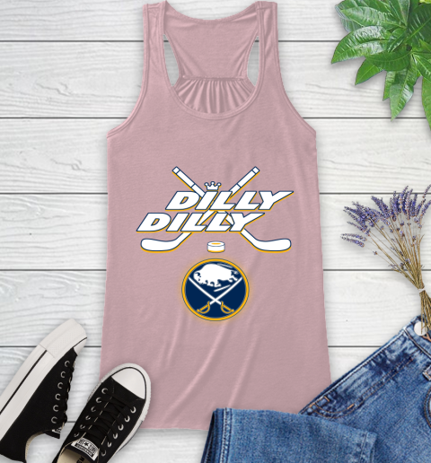 NHL Buffalo Sabres Dilly Dilly Hockey Sports Racerback Tank 11
