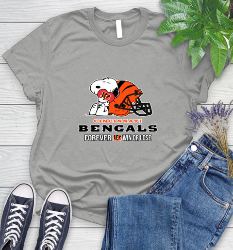 NFL The Peanuts Movie Snoopy Forever Win Or Lose Football Cincinnati Bengals 100