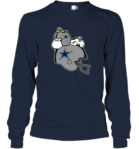 Dallas Cowboys Navy Helmet Tee