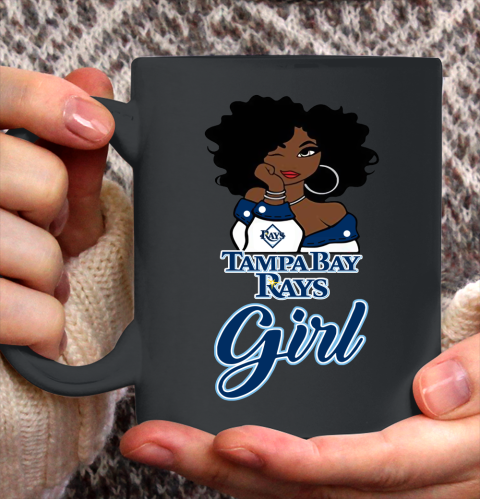 Tampa Bay Rayss Girl MLB Ceramic Mug 11oz 3