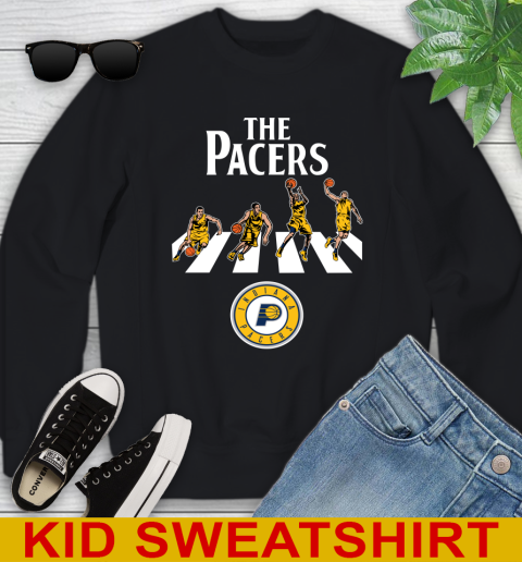 NBA Basketball Indiana Pacers The Beatles Rock Band Shirt Youth Sweatshirt