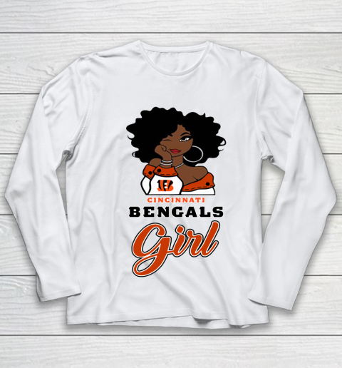 Cincinnati Bengals Girl NFL Youth Long Sleeve 2