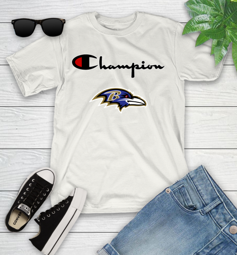 NFL Football Baltimore Ravens Champion Shirt Youth T-Shirt