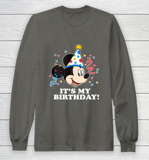 Disney Mickey Mouse Its My Birthday Long Sleeve T-Shirt 5