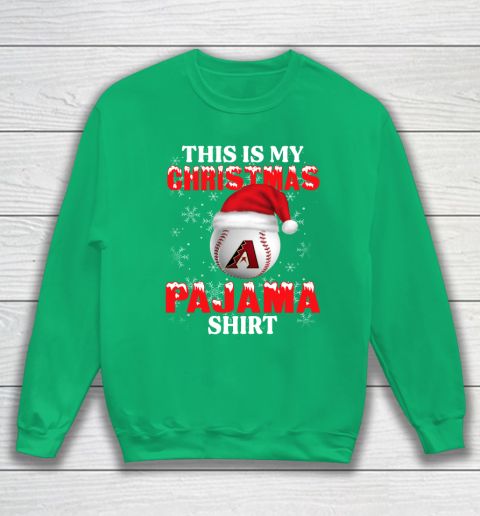 Arizona Diamondbacks This Is My Christmas Pajama Shirt MLB Sweatshirt 5
