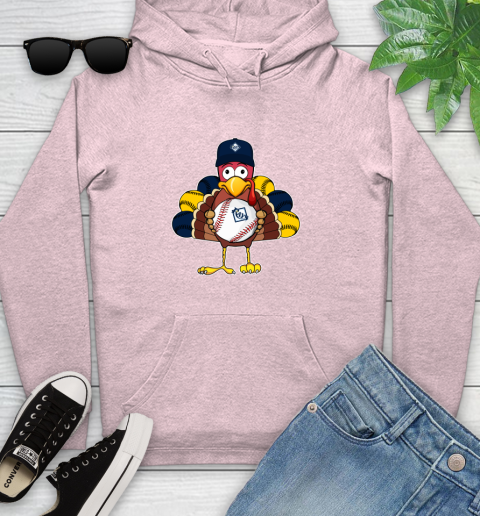 Tampa Bay Rays Turkey thanksgiving Youth Hoodie 10