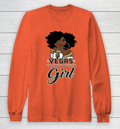 Vegas Golden Knights Girl NHL Long Sleeve T-Shirt 5