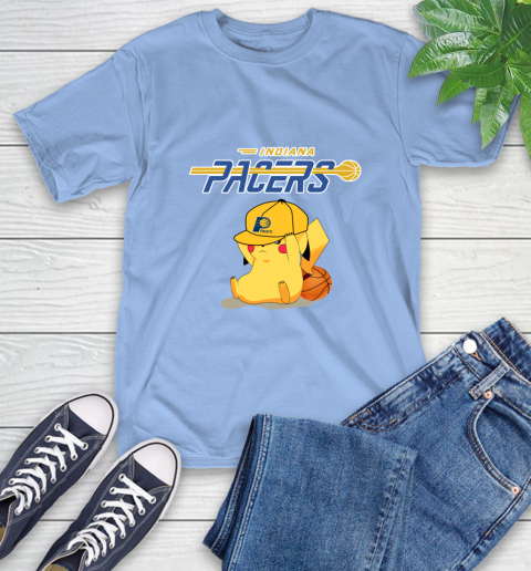 NBA Pikachu Basketball Sports Indiana Pacers T-Shirt 11