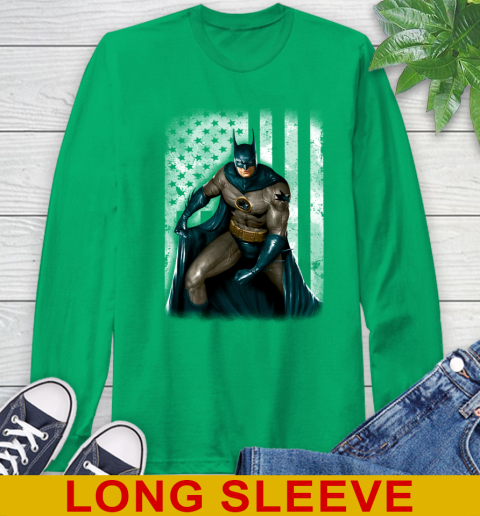 San Jose Sharks NHL Hockey Batman DC American Flag Shirt Long Sleeve T-Shirt 8