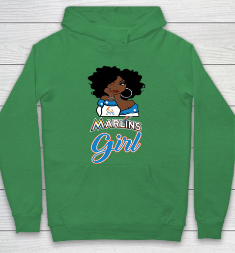 Miami Marlinss Girl MLB Hoodie 8
