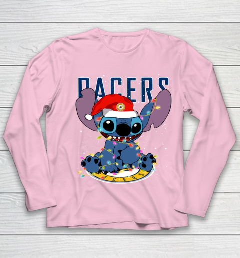 Indiana Pacers NBA noel stitch Basketball Christmas Youth Long Sleeve 6