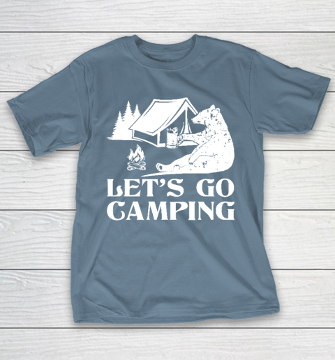 Let's go Camping Bear T-Shirt 6