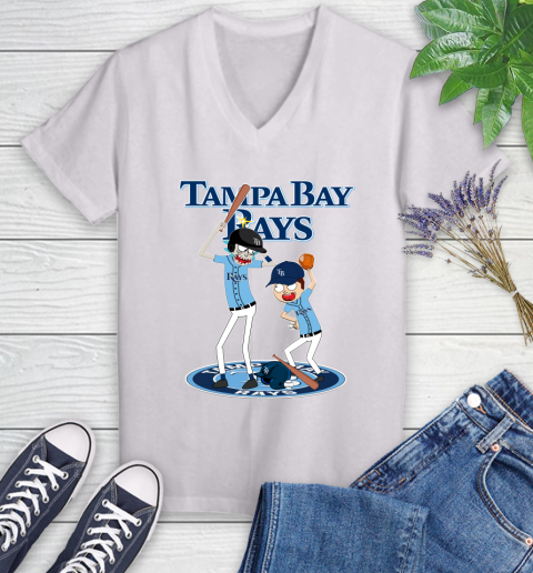 MLB Tampa Bay Rays Rick And Morty Baseball 77
