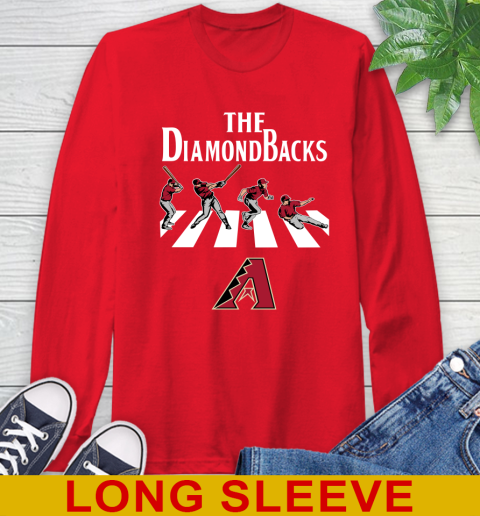 MLB Baseball Arizona Diamondbacks The Beatles Rock Band Shirt Long Sleeve T-Shirt 12