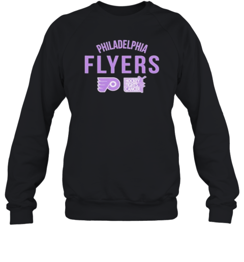 Philadelphia Flyers Richmond Resilient Hockey Fights Cancer Sweatshirt